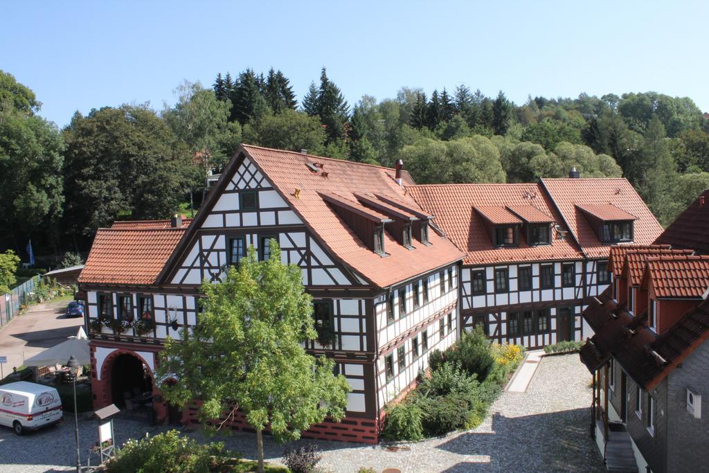 Hotel Goldener Hirsch Suhl Dış mekan fotoğraf