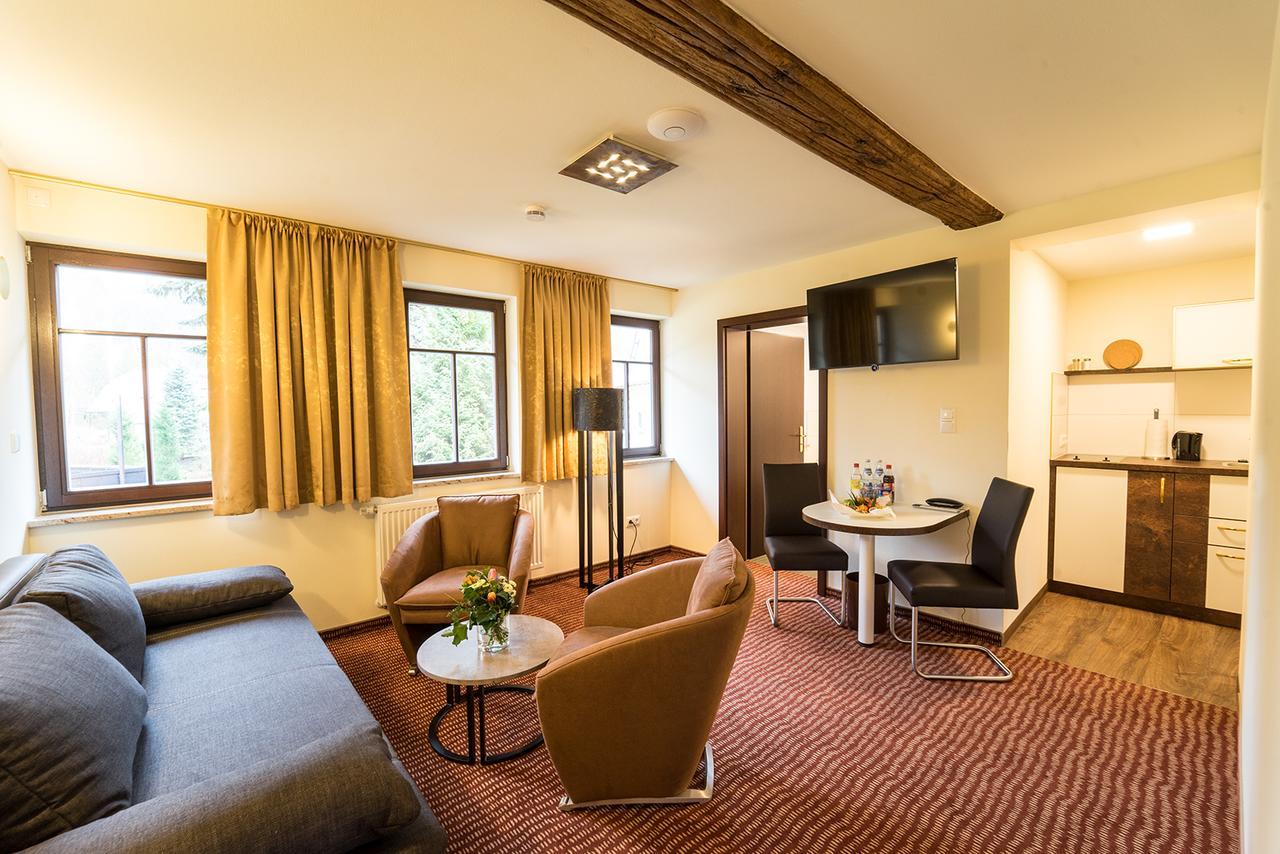 Hotel Goldener Hirsch Suhl Dış mekan fotoğraf