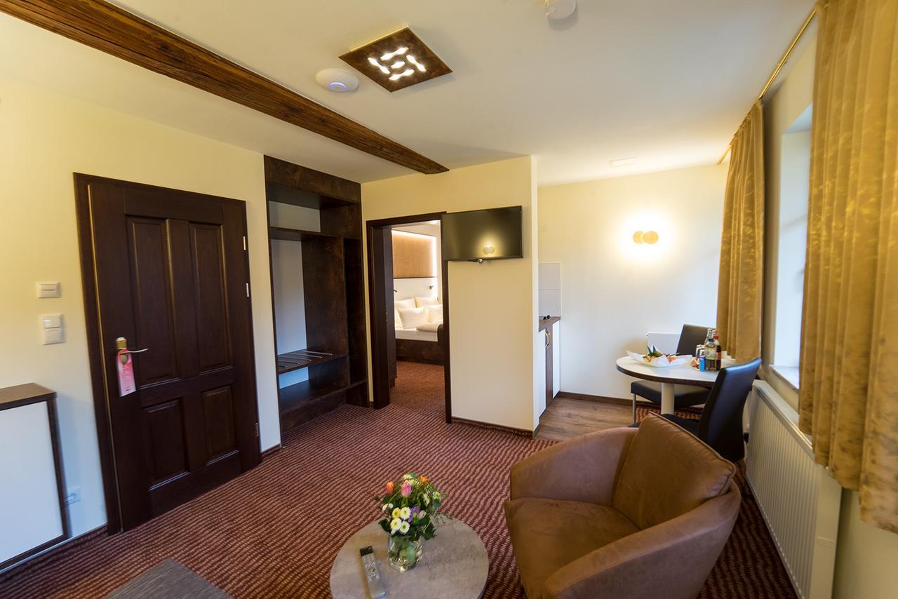 Hotel Goldener Hirsch Suhl Dış mekan fotoğraf