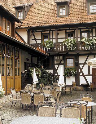Hotel Goldener Hirsch Suhl Dış mekan fotoğraf